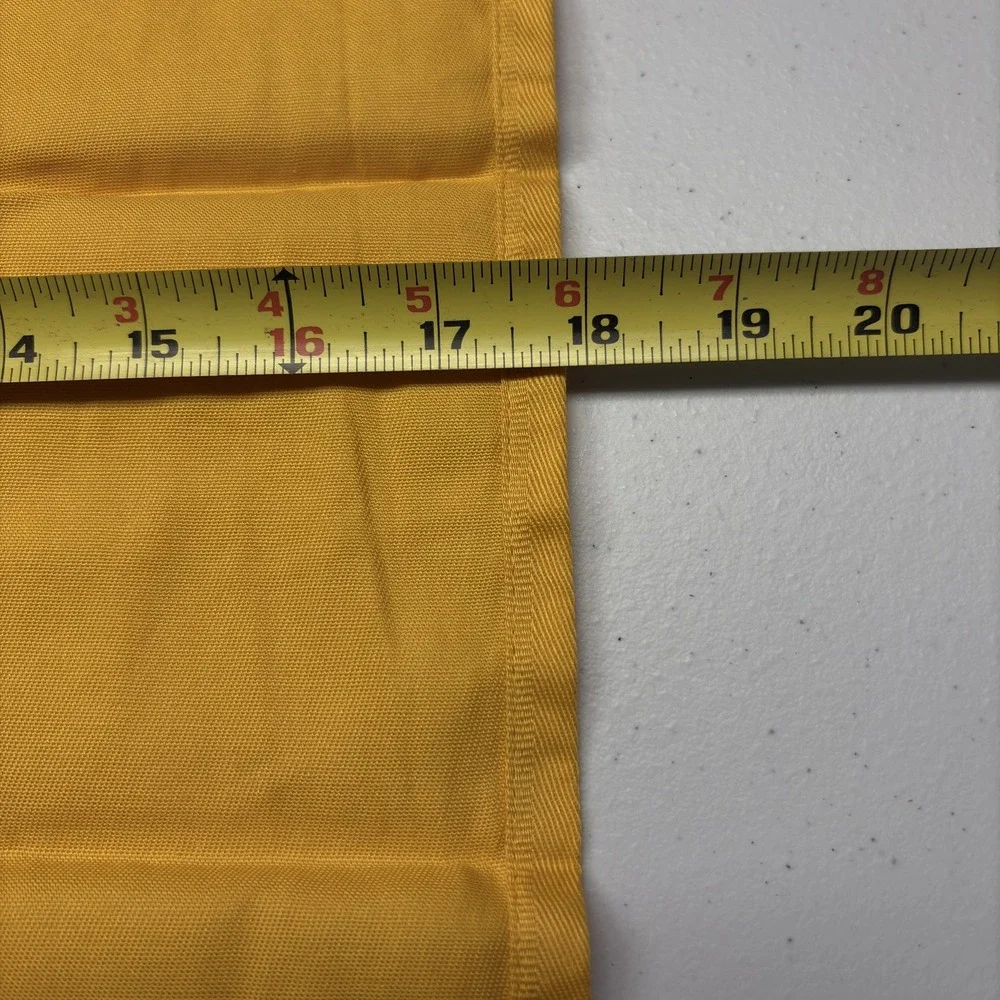 Ruvanti 18x18 Mustard Cloth Napkins Set Soft Washable Cotton Table Napkins (48)